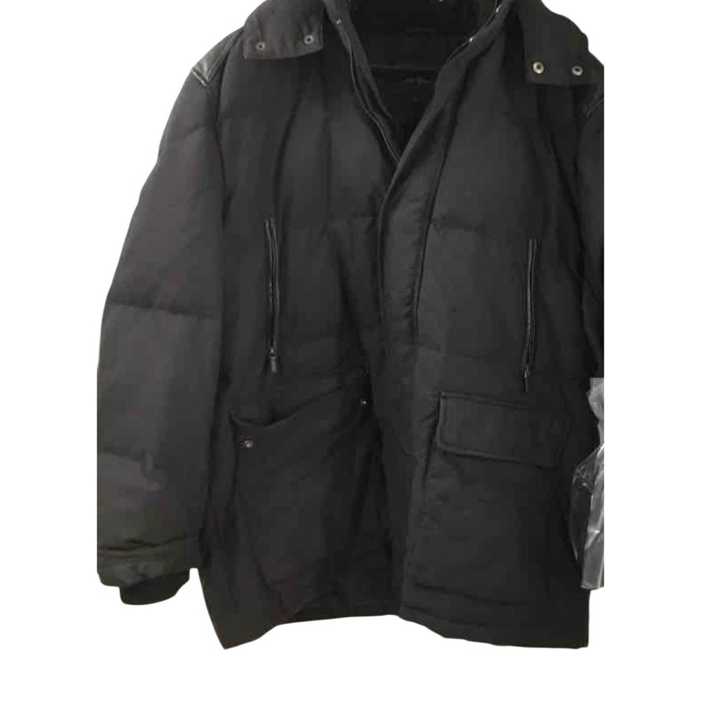 Cole Haan Winter Flex Y2k Vibe Down Feather Filled Hooded Puffer Jacket Xl$328 - Picture 3 of 8